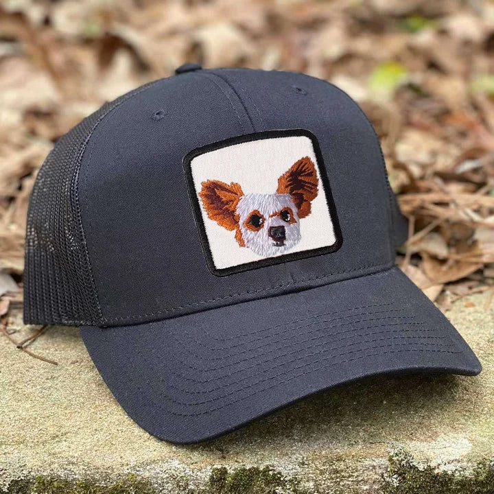 Personalized Embroidered Pet Patch Trucker Hat