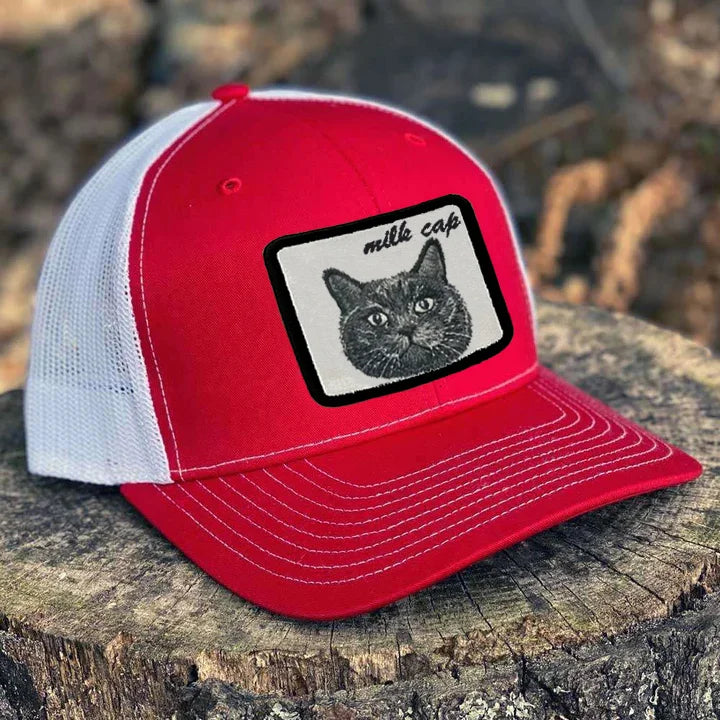 Personalized Embroidered Pet Patch Trucker Hat