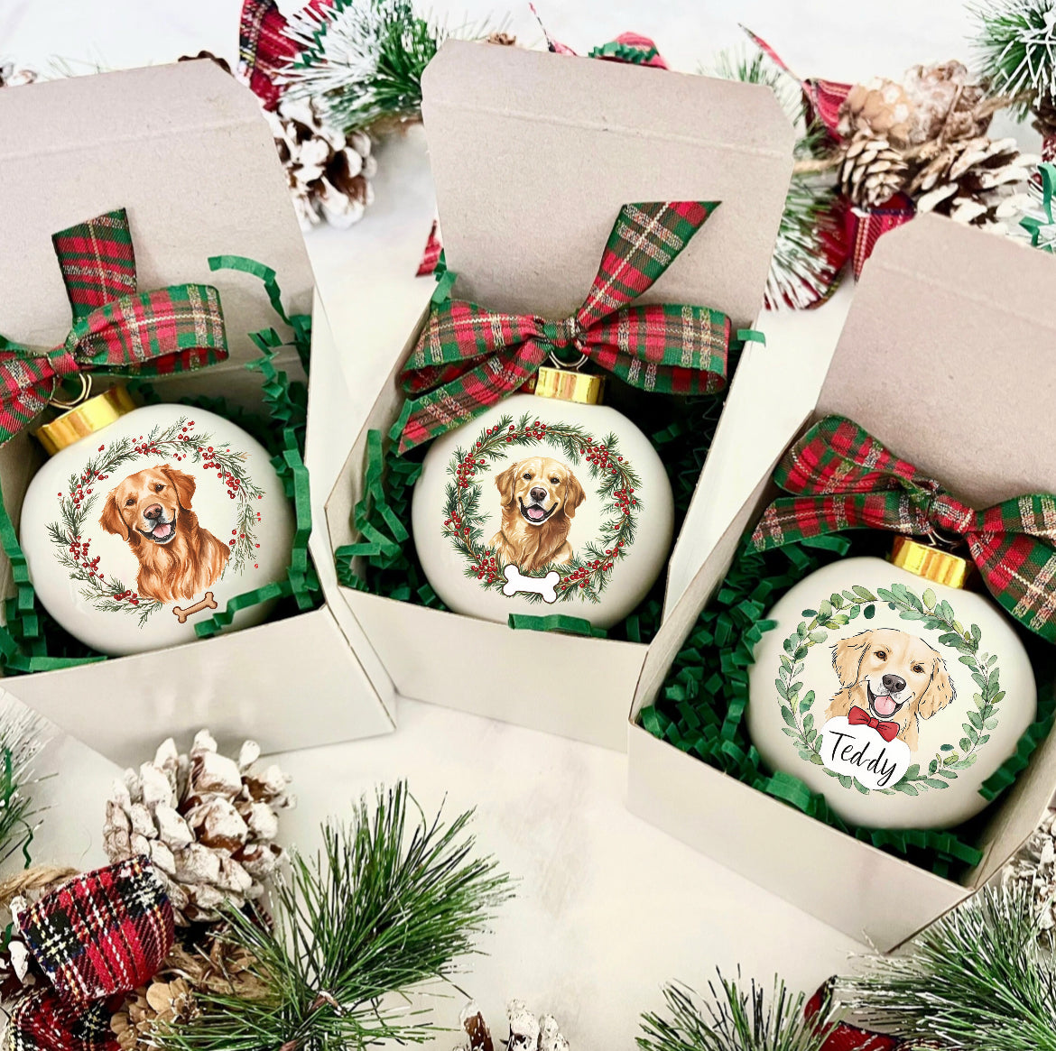 Custom Photo Christmas Ornament｜Special For Your Pet