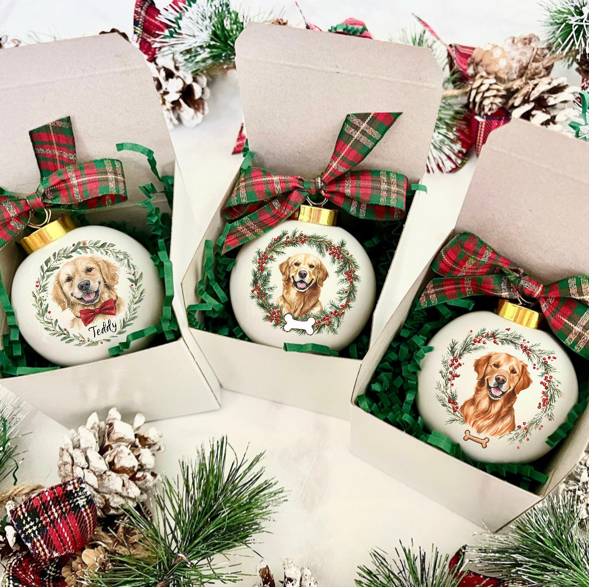 Custom Photo Christmas Ornament｜Special For Your Pet