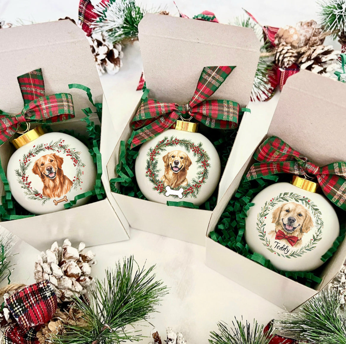 Custom Photo Christmas Ornament｜Special For Your Pet