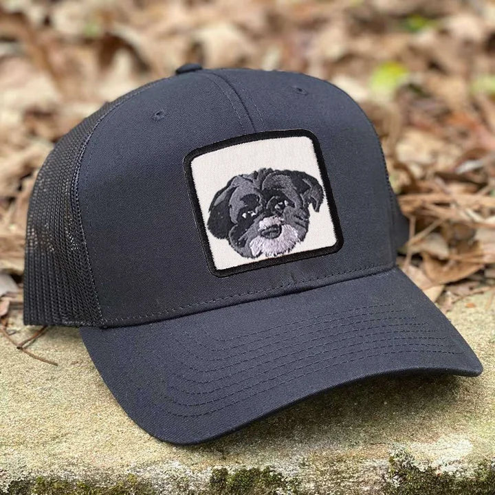 Personalized Embroidered Pet Patch Trucker Hat