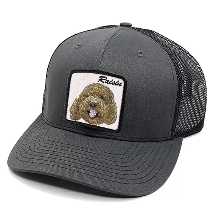 Personalized Embroidered Pet Patch Trucker Hat