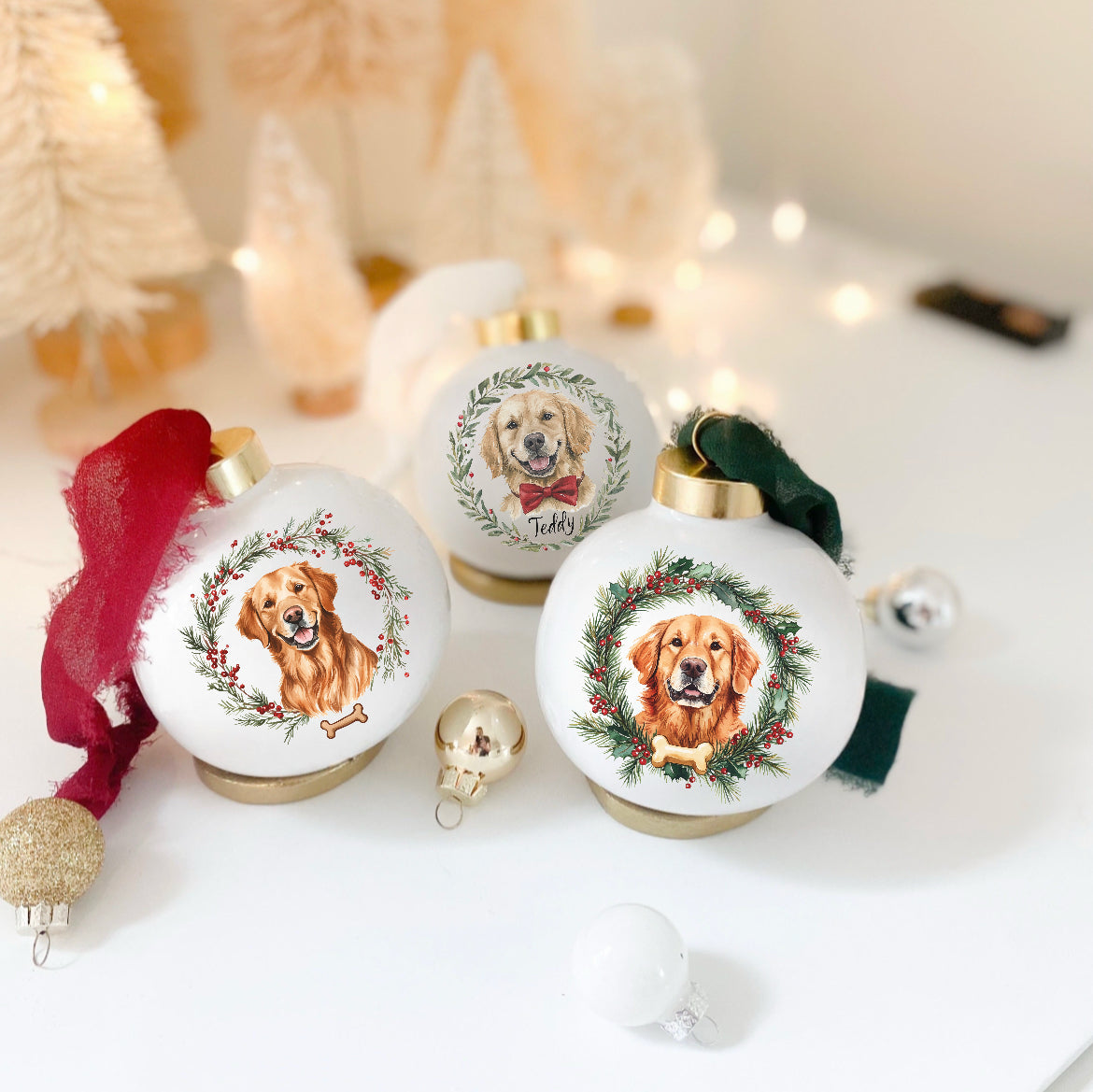 Custom Photo Christmas Ornament｜Special For Your Pet