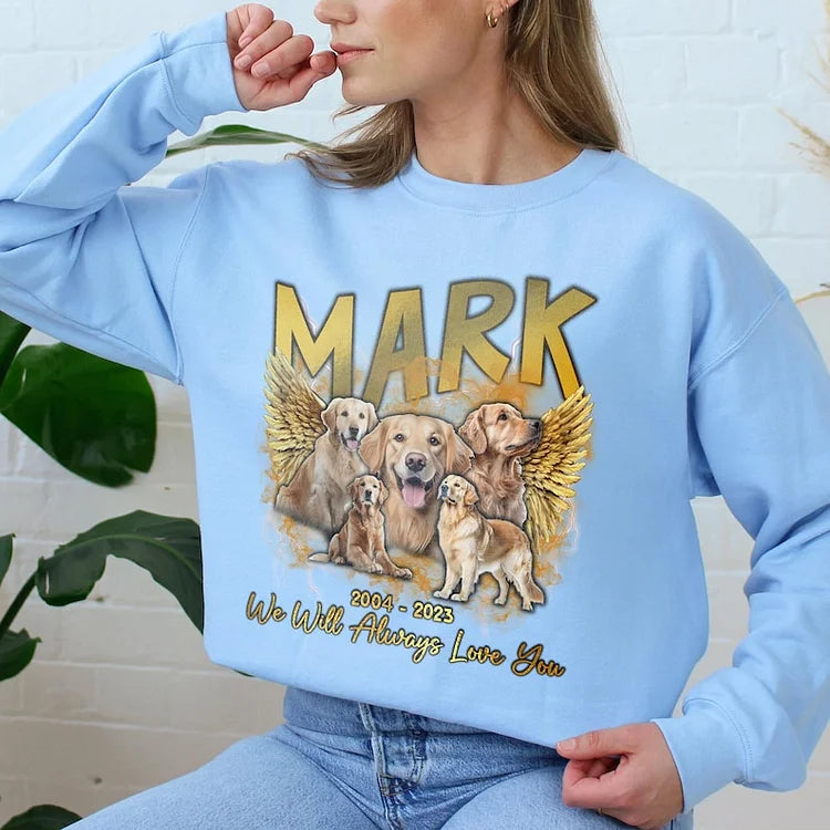 Personalized Dog Pet Memorial Shirt