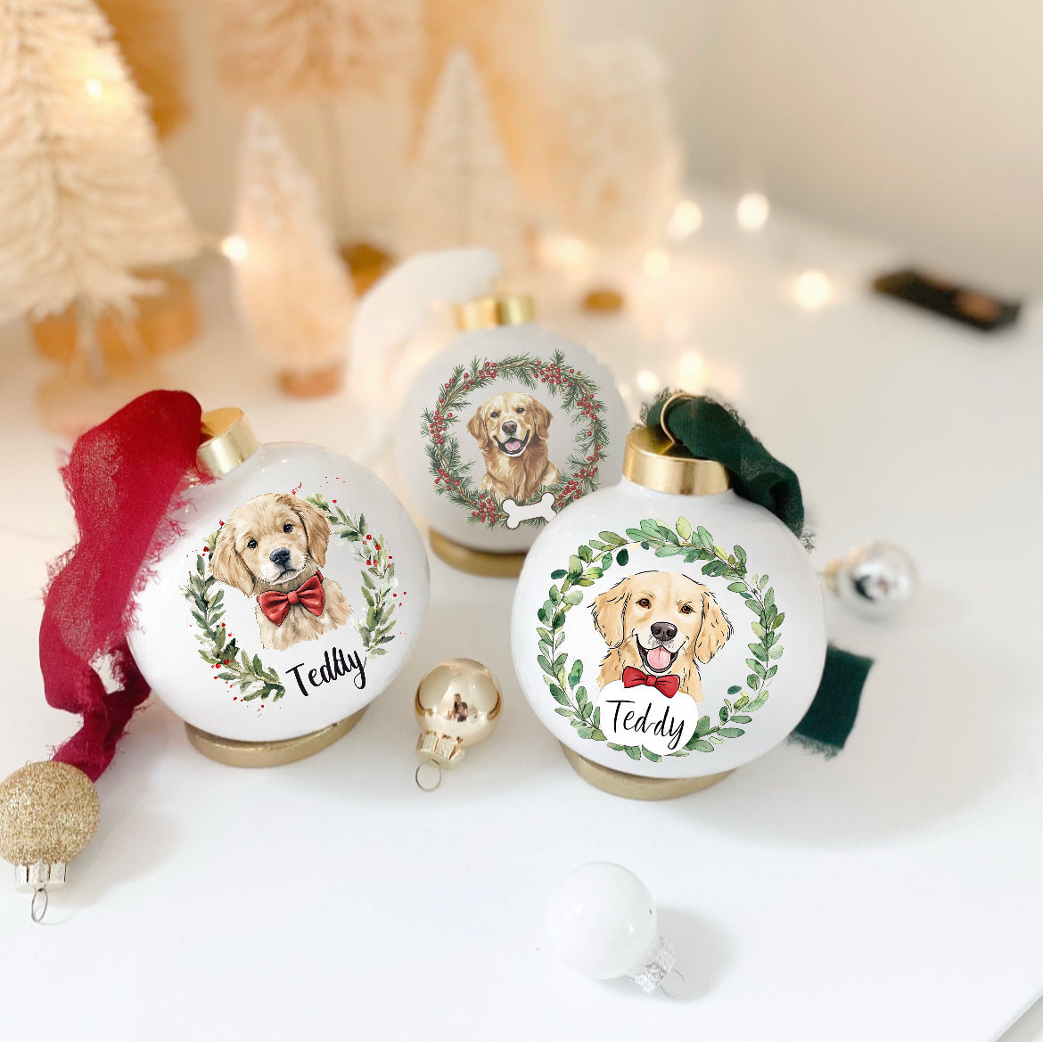 Custom Photo Christmas Ornament｜Special For Your Pet