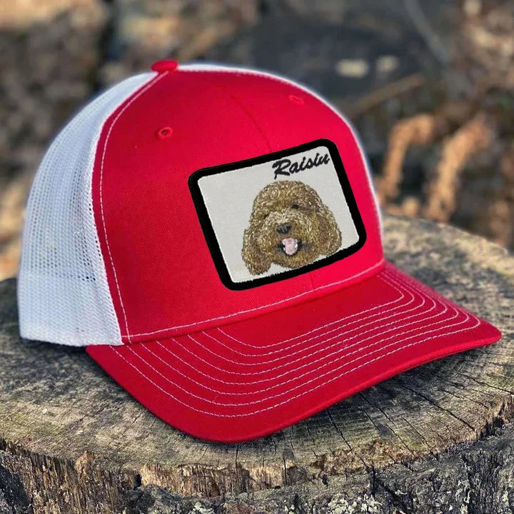 Personalized Embroidered Pet Patch Trucker Hat