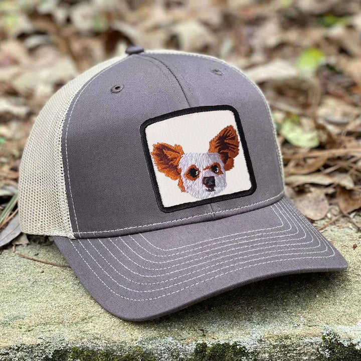 Personalized Embroidered Pet Patch Trucker Hat