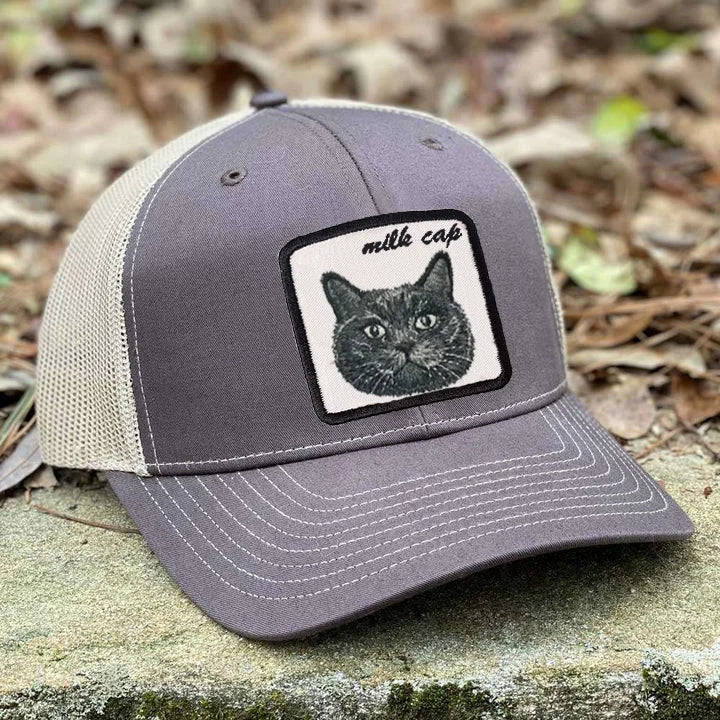 Personalized Embroidered Pet Patch Trucker Hat