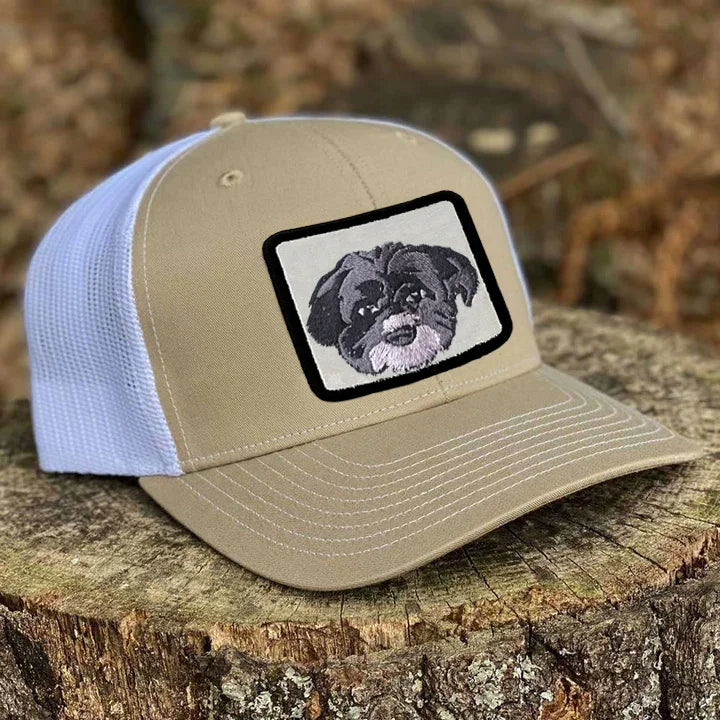 Personalized Embroidered Pet Patch Trucker Hat